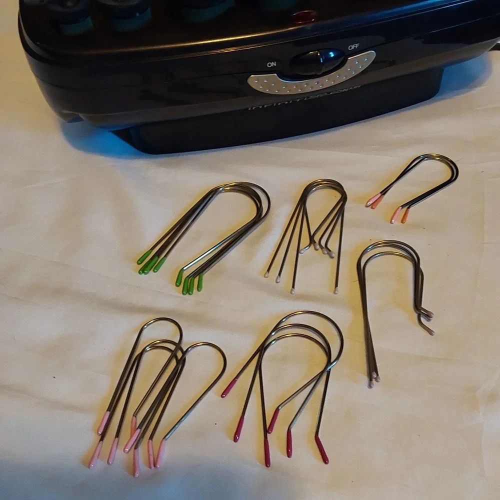 InfinitiPRO by Conair Fast Heat 20 PC Ceramic Flocked Rollers, With‎ Clips